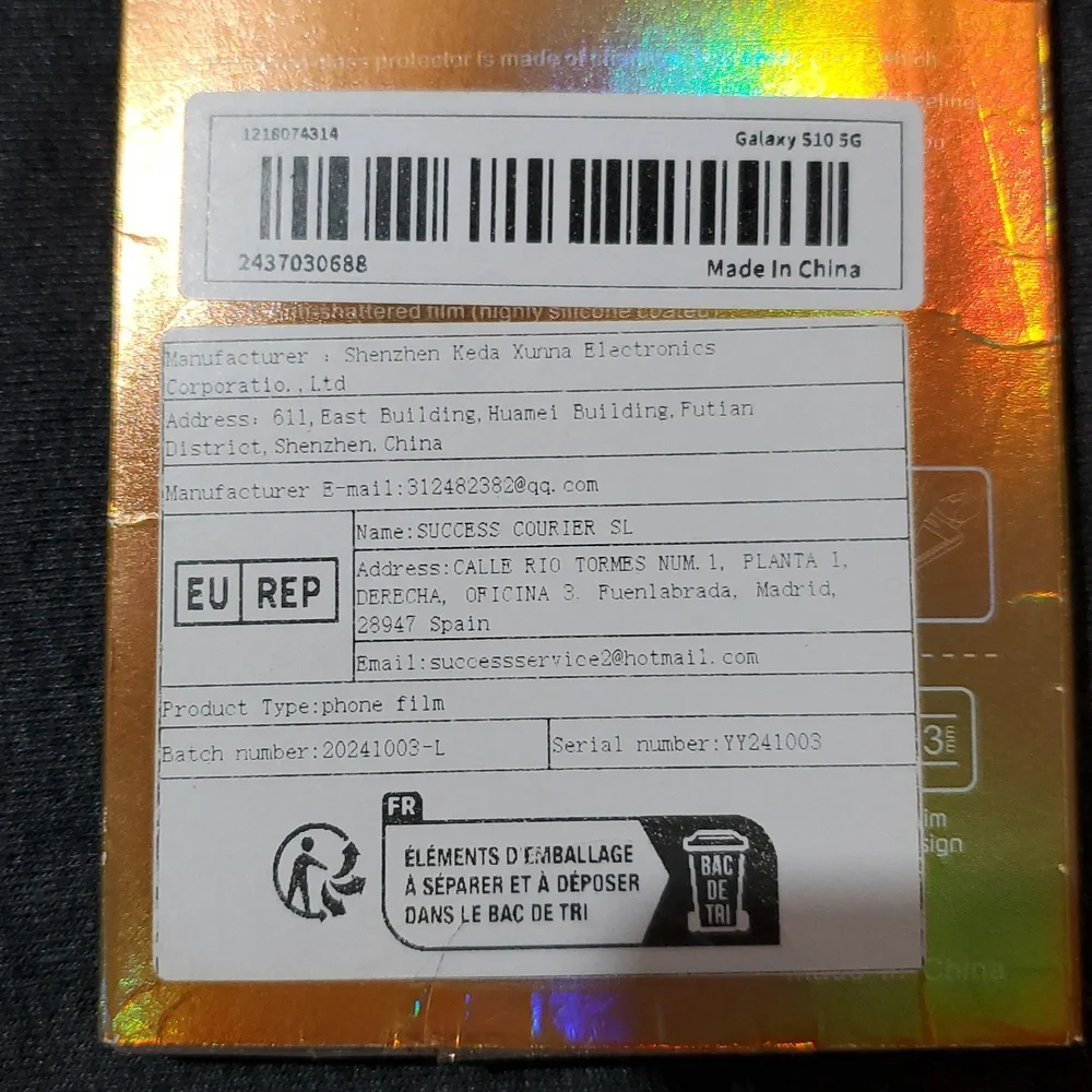 Samsung Galaxy S10 5G Premium Full Glue Tempered Glass Screen Protector